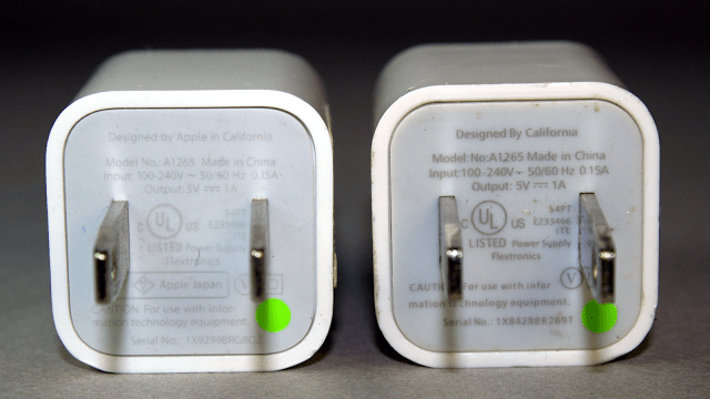 iphone chargers - How to identify a fake iPhone