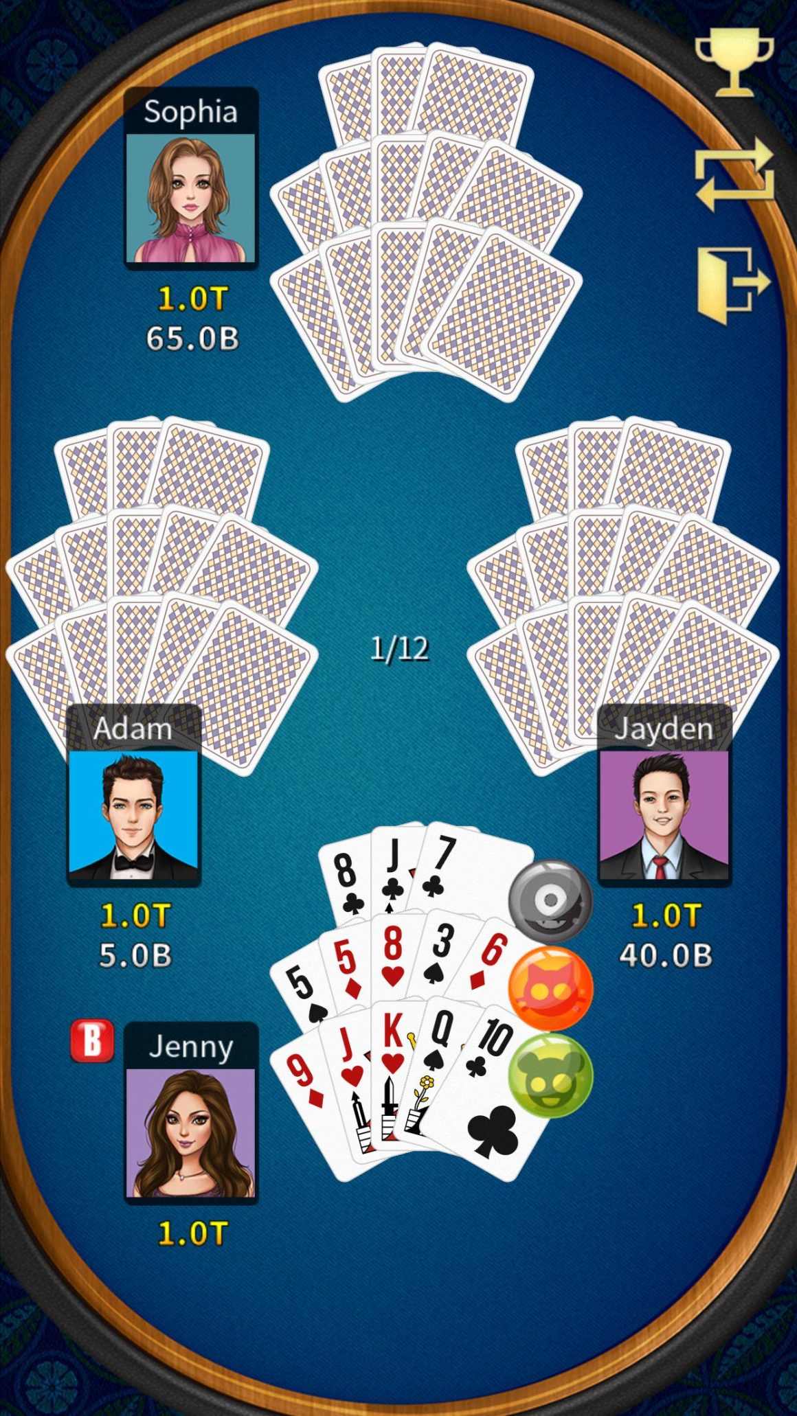 screen 6 1160x2062 - Chinese Poker Mod Apk V1.119 (Unlimited Money) Latest Version