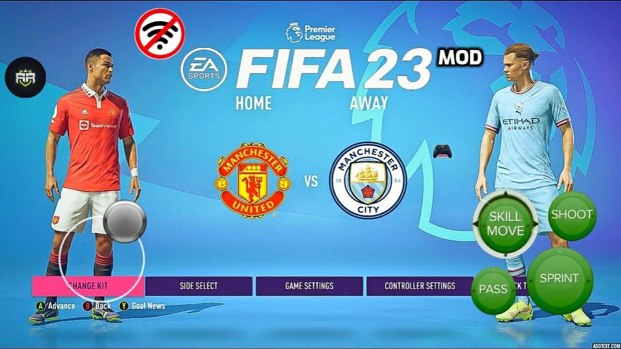 FIFA2023 - FIFA 23 Mod Apk Obb and Data (PS4 Camera & Latest Transfers)