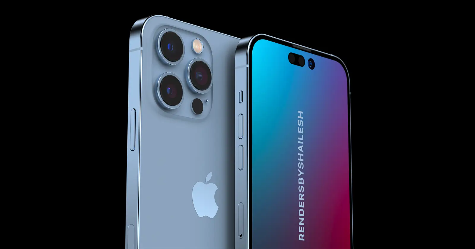 iPhone 14 PM.RENDERS BY SHAILESH - Apple iPhone 14 Series To Debut On September 13
