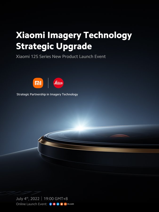 xiaomi - Xiaomi 12S Series: Full details About The Launch Event