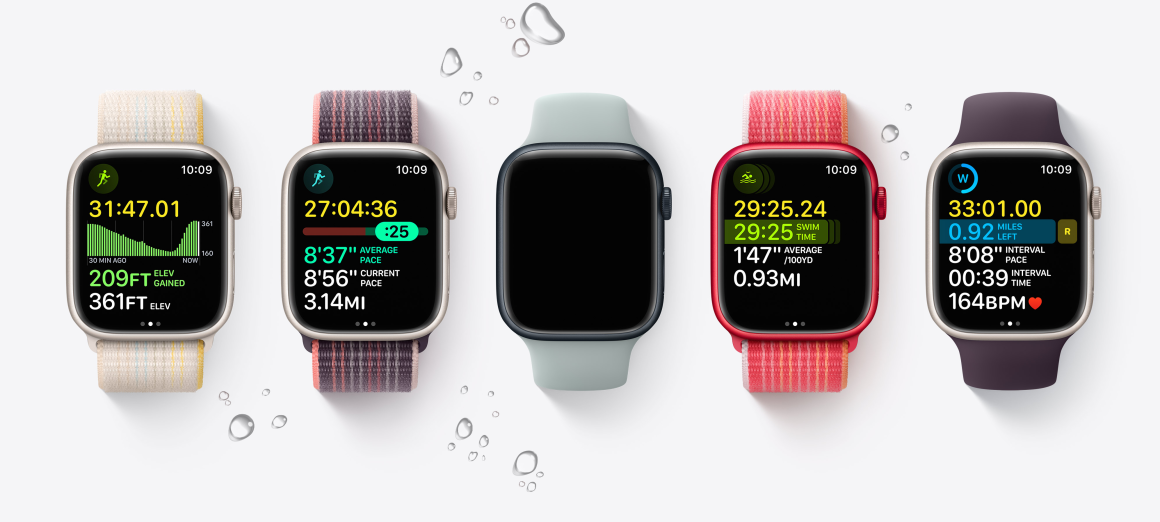 image 40 1160x522 - Apple unveiled Apple Watch Series 8 with a Temperature sensor, crash detection