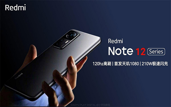 redmi note 12 - Redmi Note 12 Confirmed To Come With Dimensity 1080 Chip&nbsp;