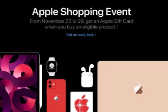 apple shopping event 2022 330x220 - Apple to hold a Black Friday special shopping event starting November 25