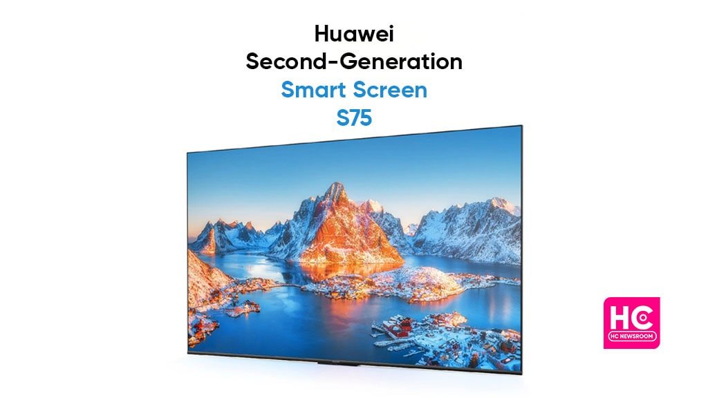 image 13 - Huawei launched the 2nd-gen Smart Screen S75 with a 60hz refresh rate