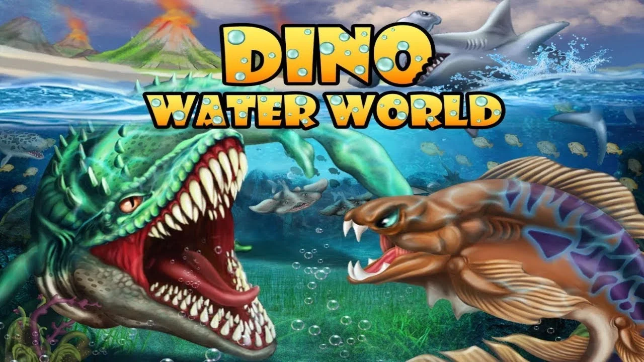 4444 - Dino Water World Mod Apk V13.64 (Unlimited Money & Gems)