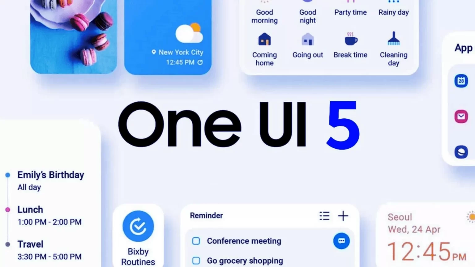 Samsung One Ui 5 1536x864 - Samsung OneUI 5.1 might debut Alongside Galaxy S23 Series