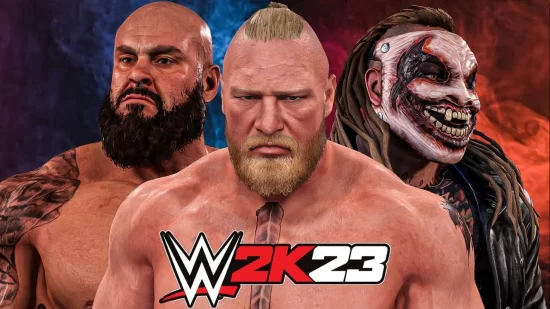 i0 wp com WWE 2k23 Roster 550x309 - WWE 2k23 PPSSPP ISO file & Data (PS4 Camera) Highly compressed