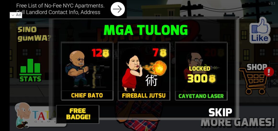 duterte fighting crime 2 26539 7 1160x549 - Duterte Fighting Crime 2 Mod Apk V3.7 (Unlimited Money & Ammo)