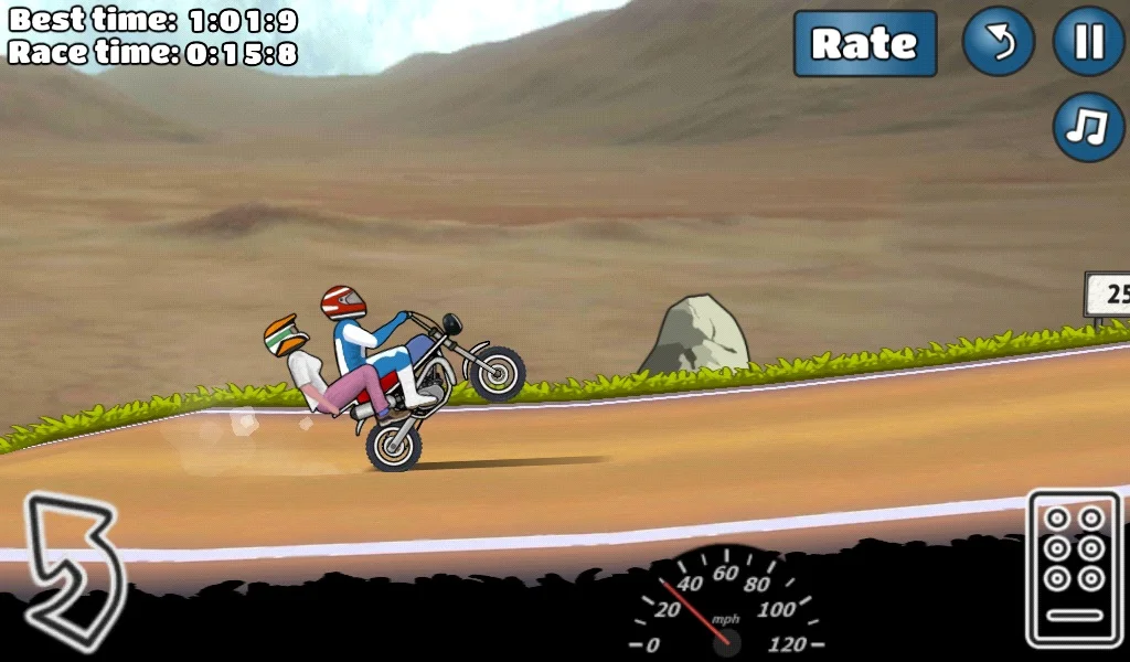 94627d8d3cc879899f1bde9238a1246a screen - Wheelie Challenge Mod Apk V1.69 (Unlimited Money, No Ads)