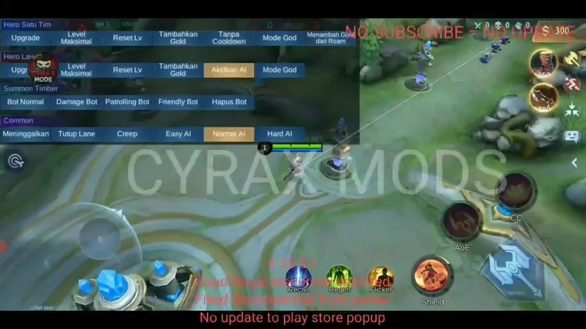 CYRAX MODS V 12.3.1 UNOFFICIAL UPDATE 21 DESEMBER 2022 0 27 screenshot - Cyrax Mod Apk V20.8 (Unlocked) Latest Version