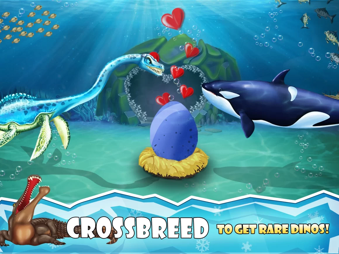 unnamed 23 4 1160x870 - Dino Water World Mod Apk V15.0 (Unlimited Money & Gems)