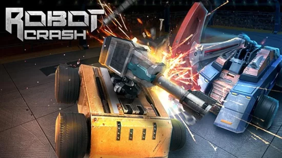 Robot Crash Fight poster 550x309 - Robot Crash Fight Mod Apk V1.1.3 (Unlimited Money)