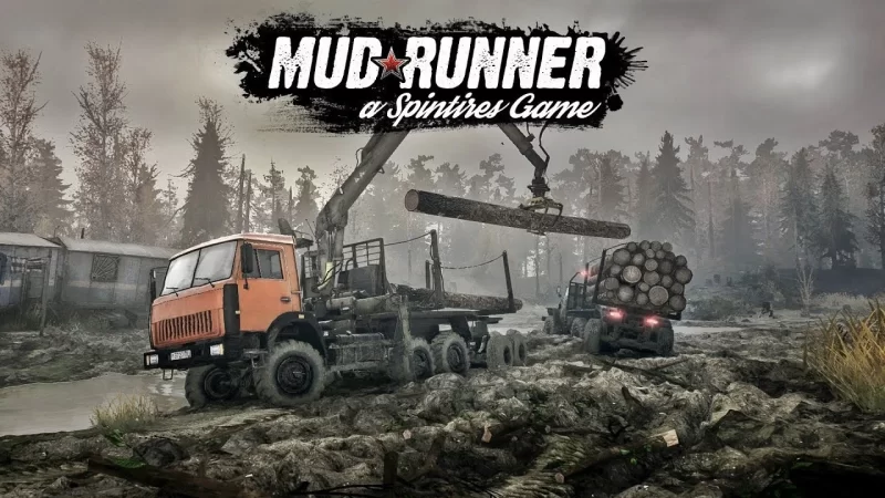 Spintires MudRunner Free Download 800x450 - Mudrunner Mod Apk V1.4.3.8692 (Unlimited Money)