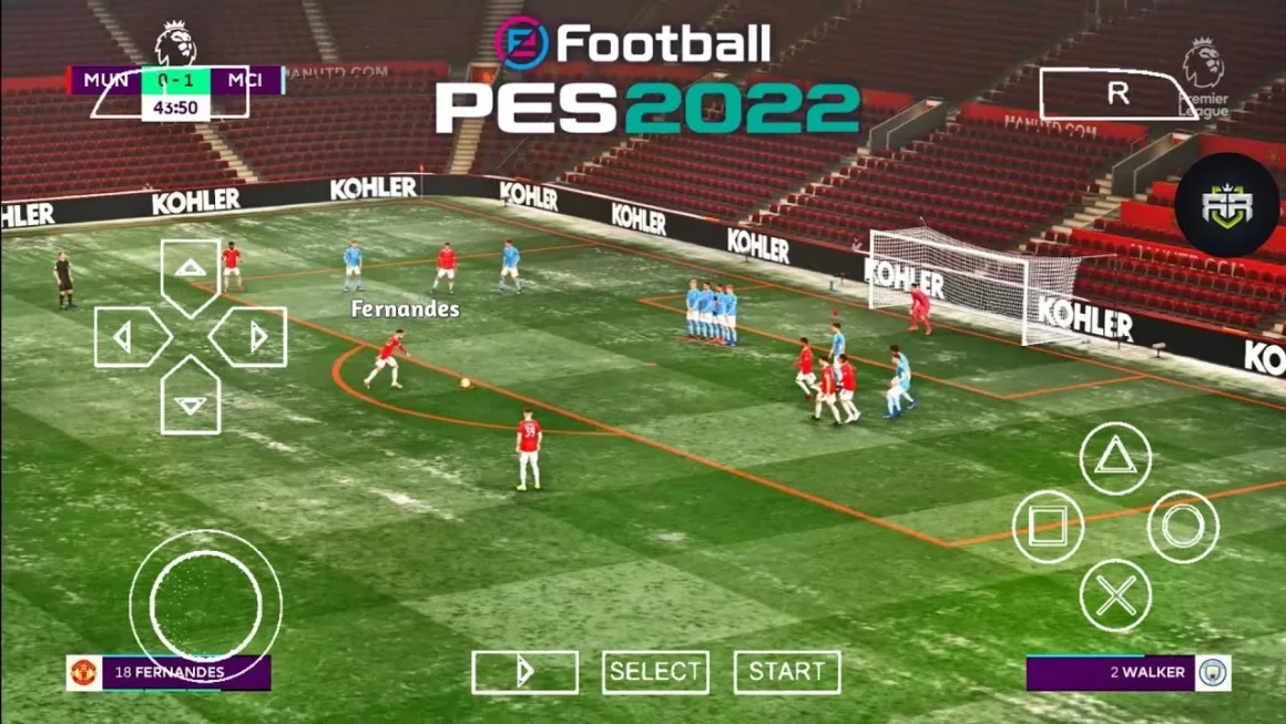 PES 2022 PPSSPP File Download – PSP Iso English PS5 Camera