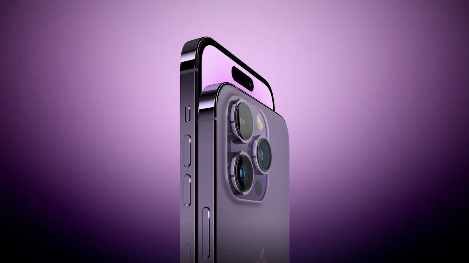 iPhone 14 Pro Purple Side Perspective Feature Purple - iPhone 15 Pro models could be thicker but lighter than iPhone 14 Pro models