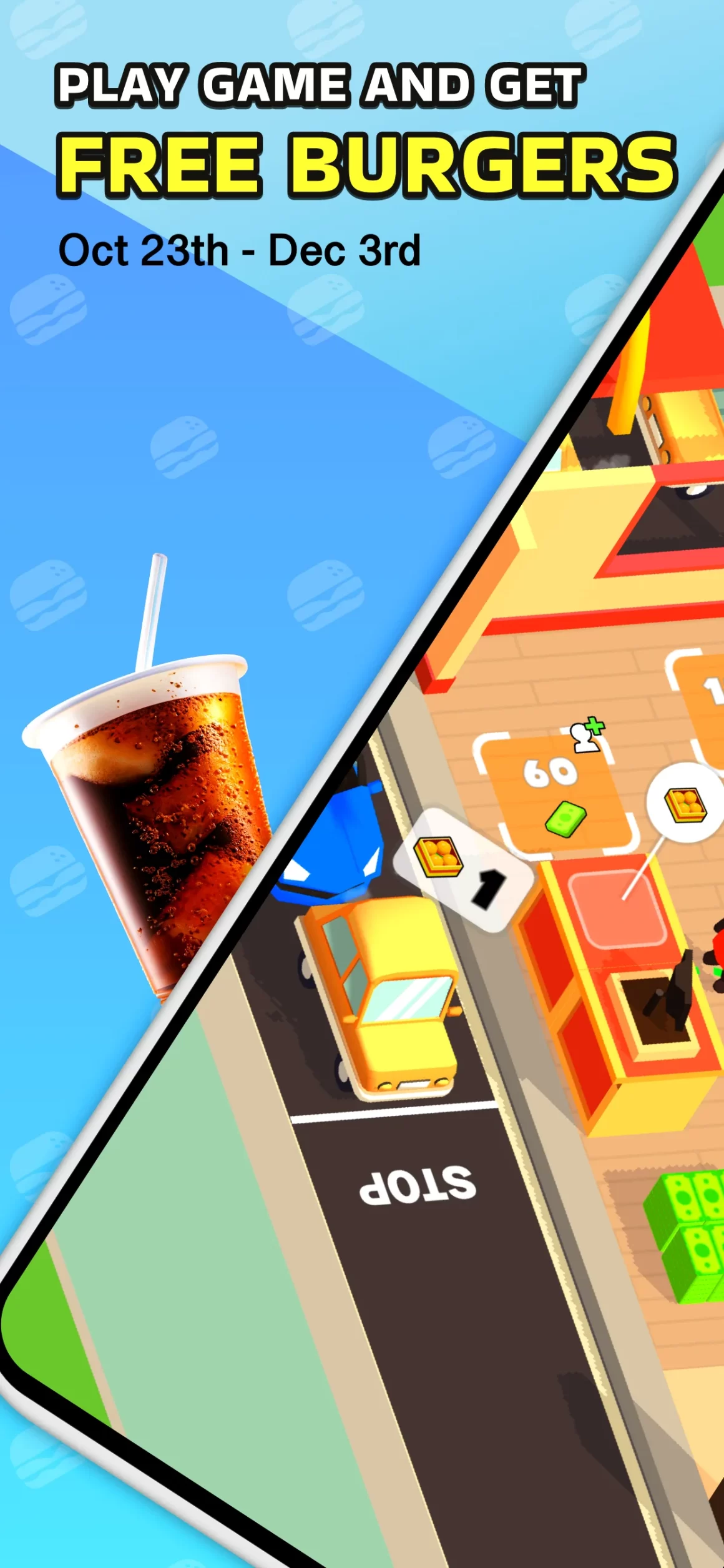 unnamed 24 4 1160x2511 - Burger Please Mod Apk V1.12.0 (Unlimited Money & Gems)