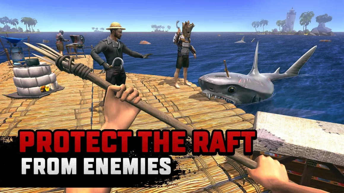 Raft Survival Multiplayer Mod Apk (Unlimited Everything)