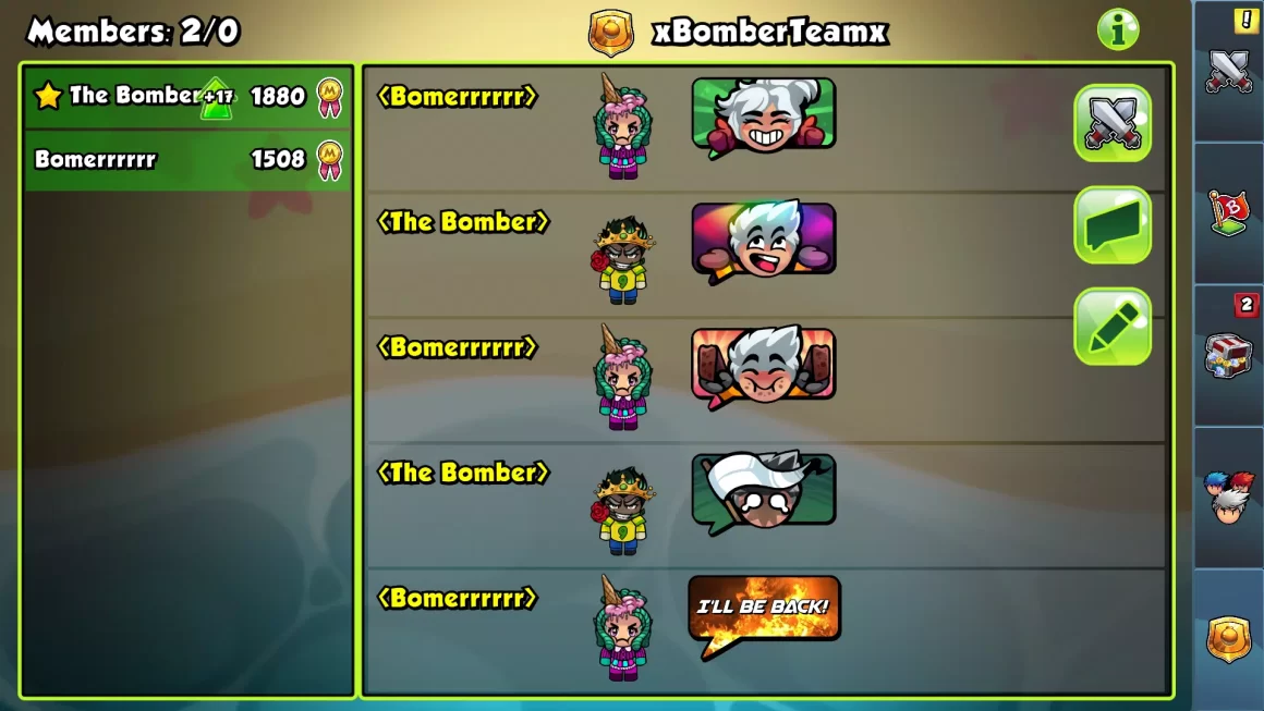 screen 6 1160x653 - Bomber Friends Mod Apk V4.99 (Unlimited Money) All Unlocked