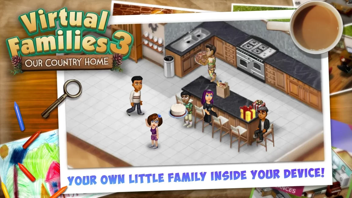 Virtual Families 3 Mod Apk (Unlimited Money) Unlocked