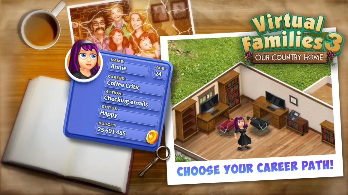 Virtual Families 3 Mod Apk (Unlimited Money) Unlocked