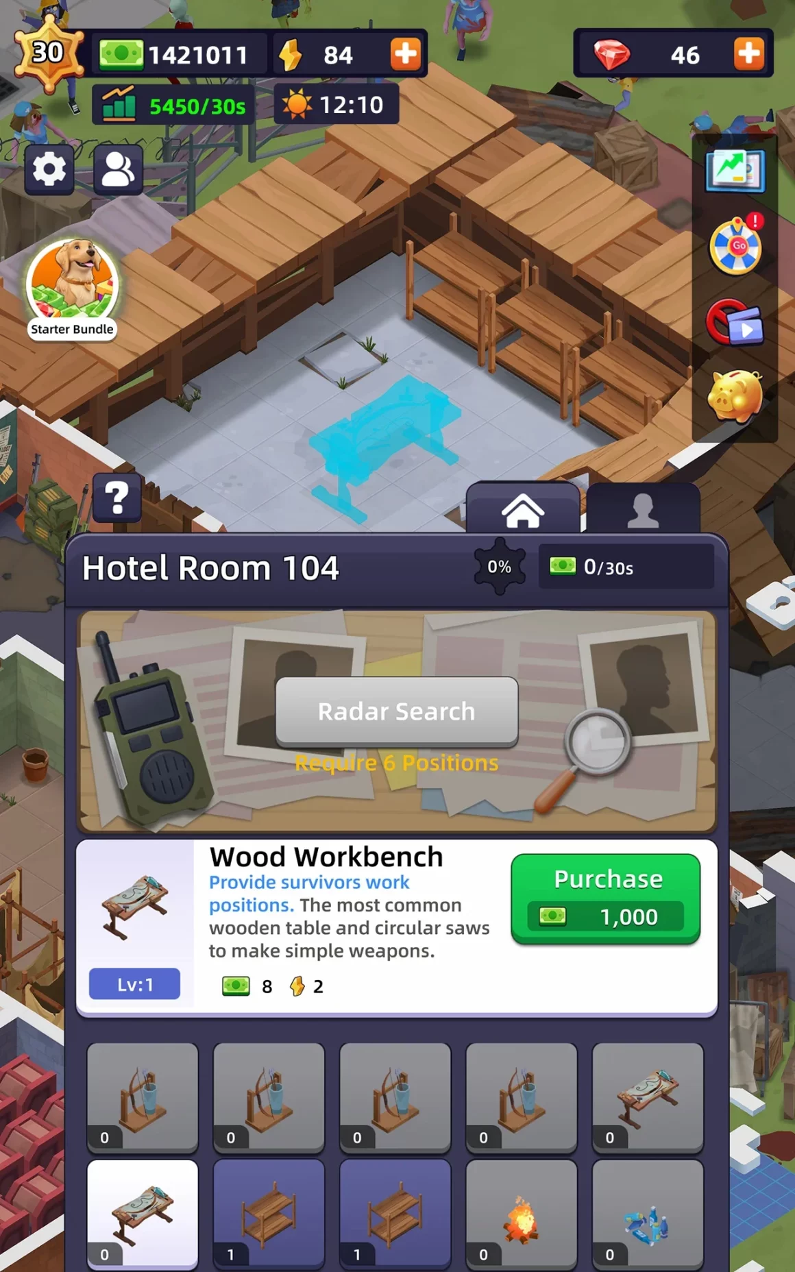 unnamed 27 6 1160x1856 - Idle Survivor Fortress Tycoon Mod Apk V1.4.1 (Unlimited Money)