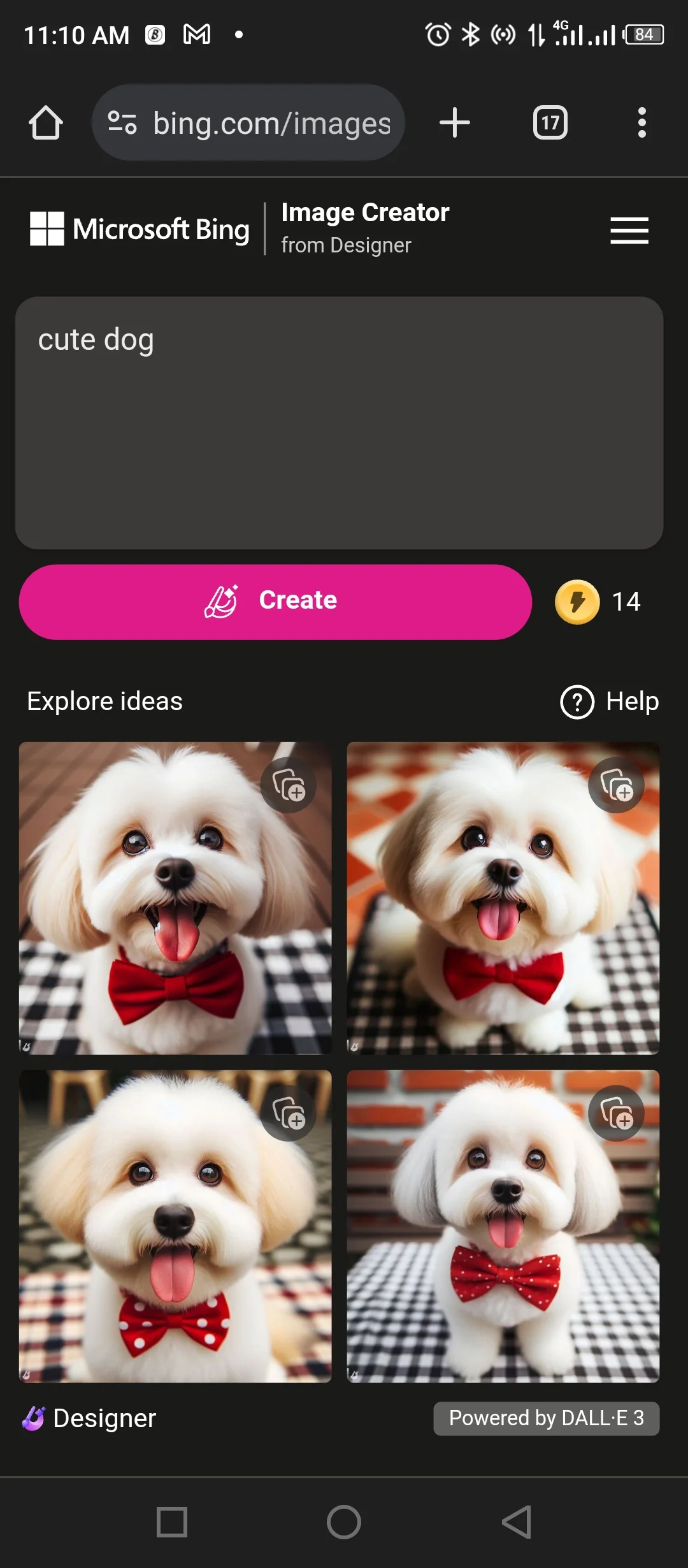 Screenshot 20240124 111039 - Bing Image Creator Mod Apk v27.8.4 (Unlimited Boosts) Premium