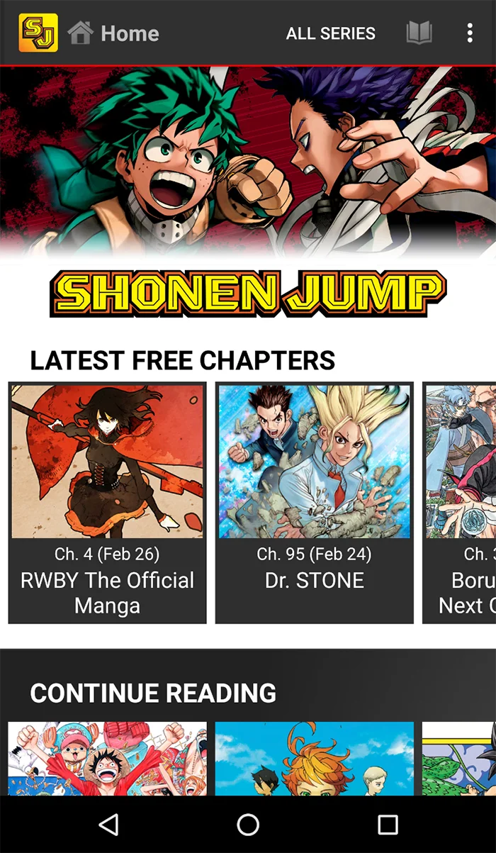 Shonen Jump Mod Apk (Premium Unlocked) Latest